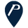 Premier pools and spas Map marker with letter P